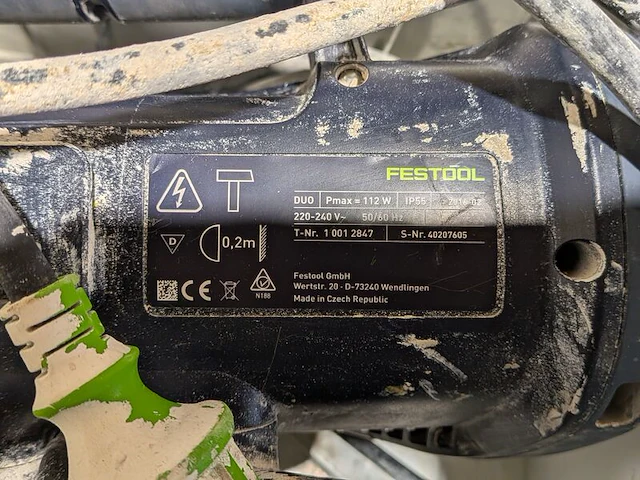 Bouwlamp / bouwstraler, festool, syslite duo-plus - afbeelding 3 van  4