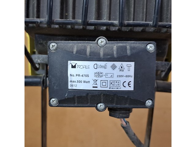 Bouwlamp op statief - afbeelding 4 van  6