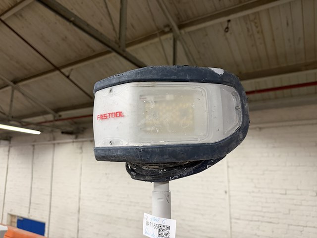 Bouwlamp op uitschuifbaar stabiel statief festool, duo - afbeelding 3 van  5