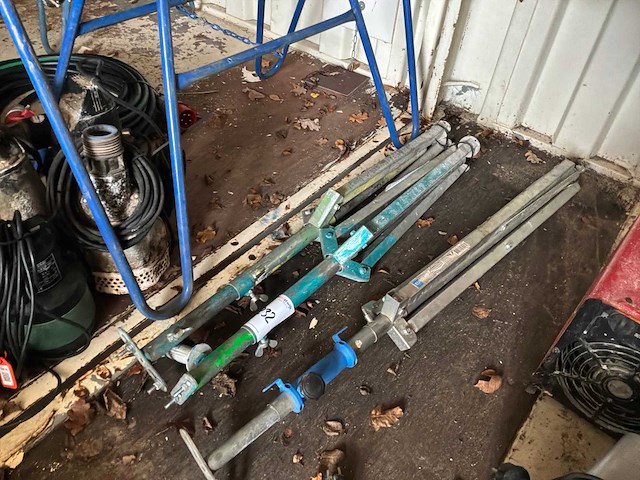 Bouwlamp statief (3x) - afbeelding 1 van  3