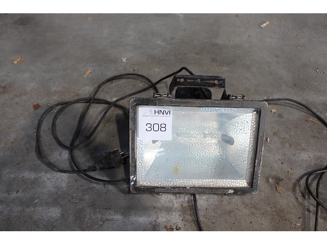 Bouwlamp. - afbeelding 1 van  2