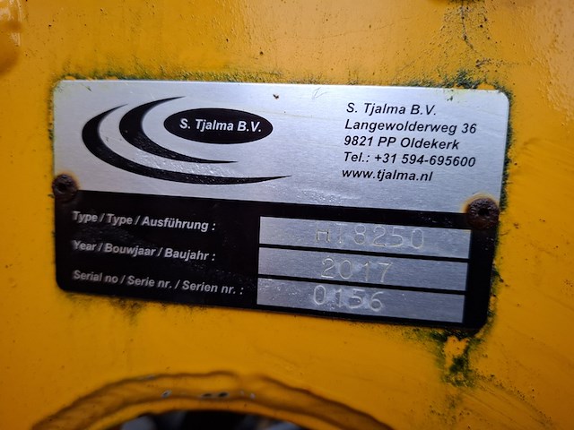 Bouwlandbemester ht8250, bouwjaar 2017 - afbeelding 3 van  16