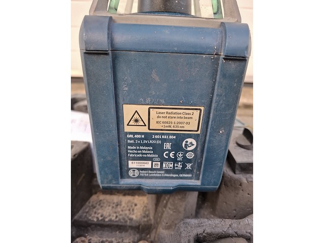 Bouwlaser, bosch, grl 400 h proff, 2016 - afbeelding 4 van  8