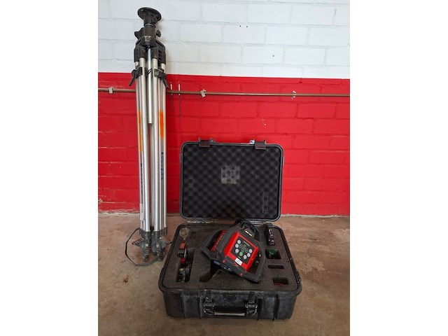 Bouwlaser met statief futech, paragreen - afbeelding 1 van  6