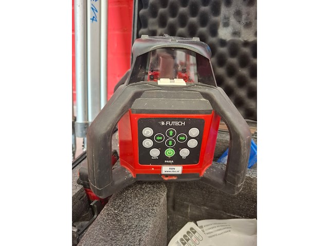 Bouwlaser met statief futech, paragreen - afbeelding 2 van  6