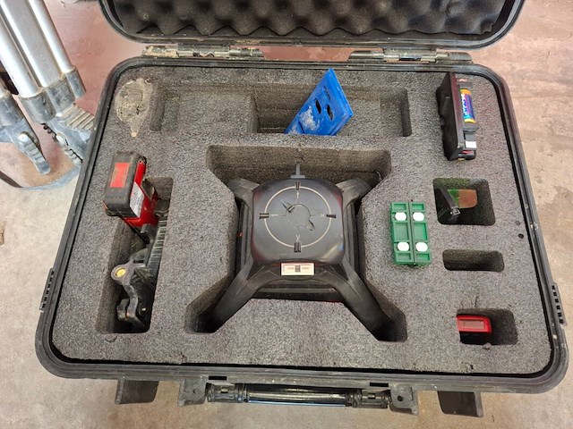 Bouwlaser met statief futech, paragreen - afbeelding 6 van  6