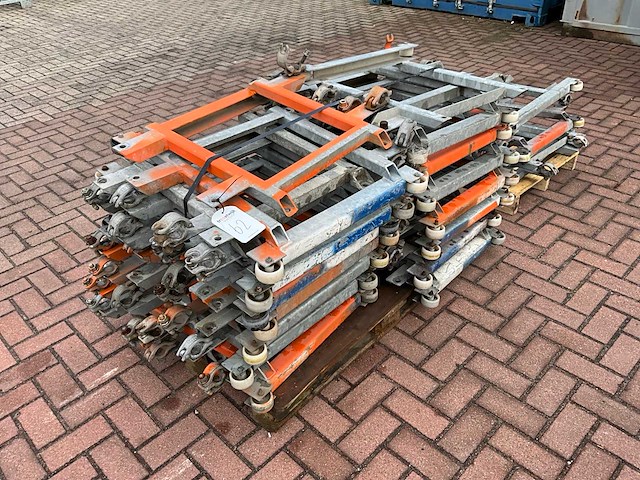 Bouwlift schuifpoort houder (22x) - afbeelding 1 van  2