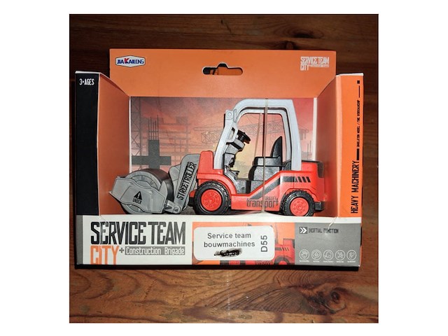 Bouwmachine (shovel) 15 cm vanaf 3 jaar - afbeelding 1 van  3