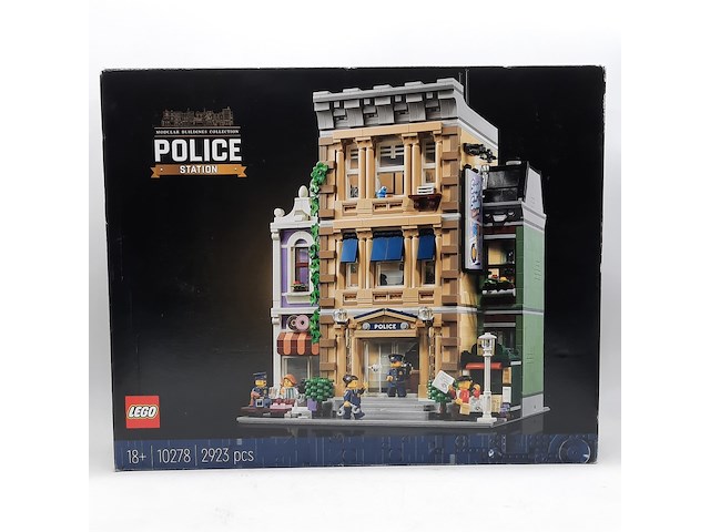 Bouwpakket, lego, 10278 police station - afbeelding 1 van  6