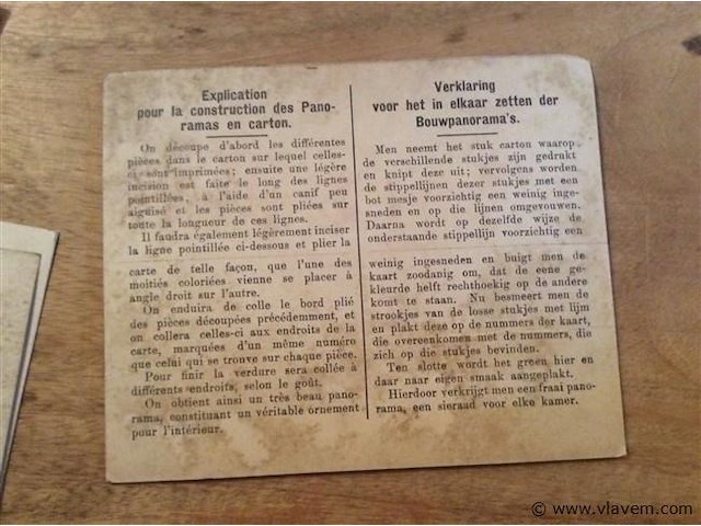 Bouwpanorama's 1918 reclame era - afbeelding 5 van  6