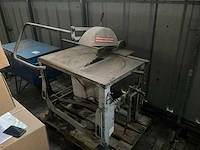 Bouwplaats tafelcirkelzaag