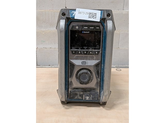 Bouwradio bluetooth / dab+, makita, mr007g, 2023 - afbeelding 2 van  9