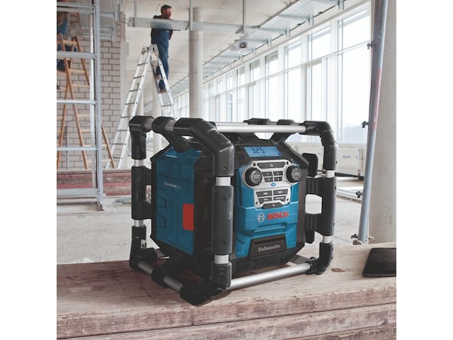 Bouwradio bosch, bpb 18v-5c - afbeelding 1 van  5