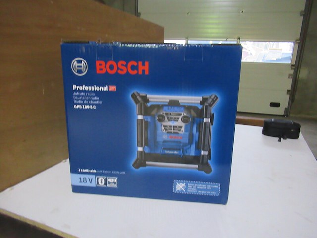 Bouwradio bosch, bpb 18v-5c - afbeelding 3 van  5