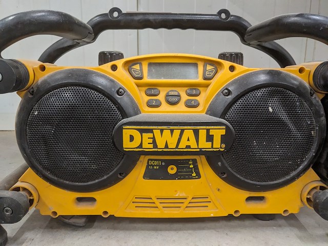 Bouwradio dewalt, dc011 - afbeelding 2 van  6