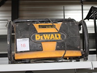 Bouwradio dewalt ( exclusief accu ) - afbeelding 1 van  2