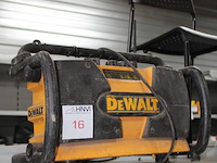Bouwradio dewalt ( exclusief accu ) - afbeelding 2 van  2