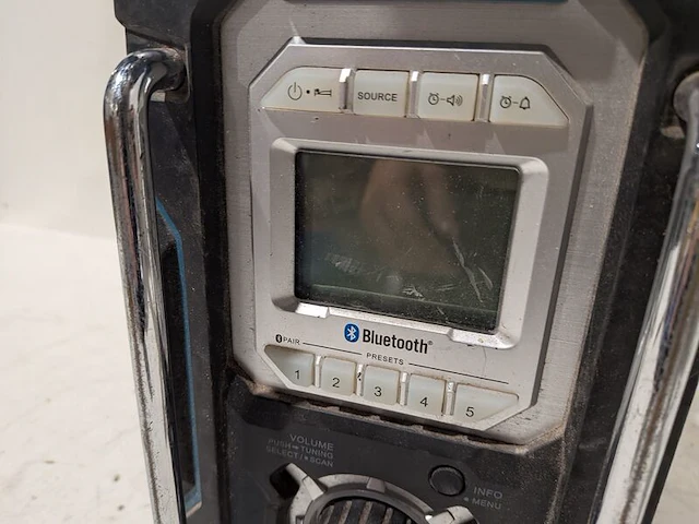 Bouwradio fm/am bluetooth, makita, dmr108n - afbeelding 4 van  6