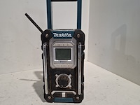 Bouwradio met 18v accu en oplader, o.a. makita, dmr 108, 2021 - afbeelding 1 van  12