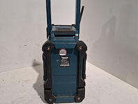 Bouwradio met 18v accu en oplader, o.a. makita, dmr 108, 2021 - afbeelding 10 van  12
