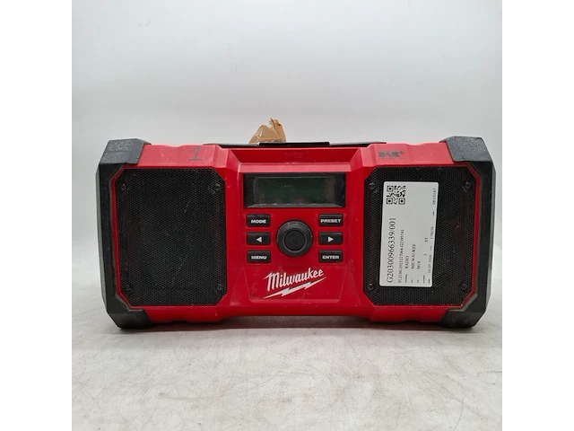 Bouwradio, milwaukee, m18 jsrdab+ - afbeelding 1 van  6