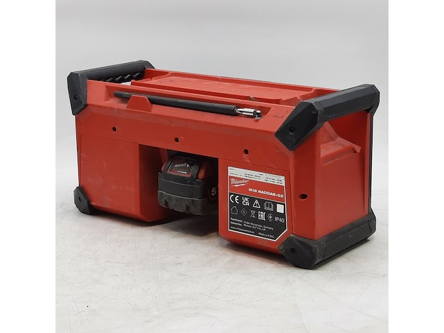 Bouwradio, milwaukee, m18 raddab g2, 2024 - afbeelding 11 van  11