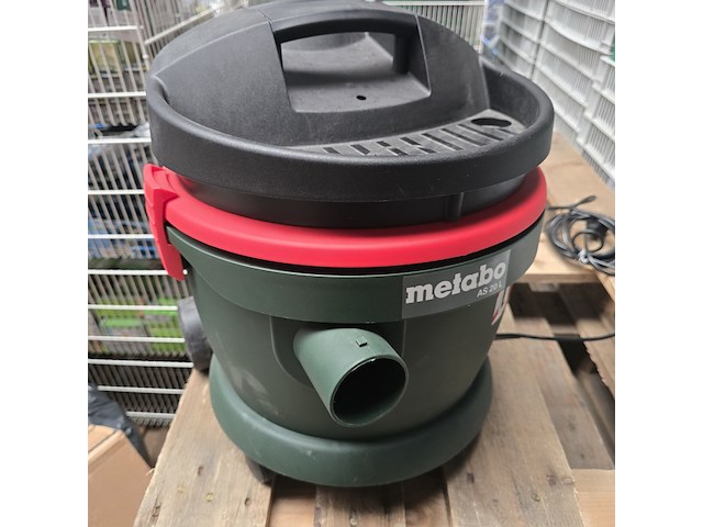 Bouwstofzuiger as20l, metabo, 2012000, groen - afbeelding 1 van  6