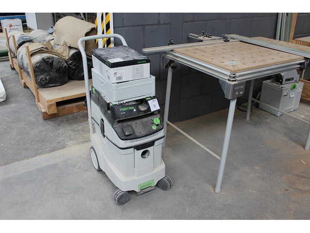 Bouwstofzuiger festool cleantec ctl 48 e met grote hoeveelheid hulpstukken. - afbeelding 1 van  4