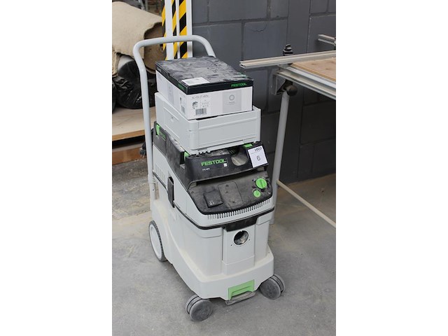 Bouwstofzuiger festool cleantec ctl 48 e met grote hoeveelheid hulpstukken. - afbeelding 2 van  4