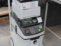 Bouwstofzuiger festool cleantec ctl 48 e met grote hoeveelheid hulpstukken. - afbeelding 2 van  4