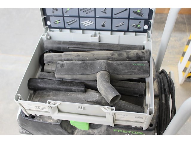 Bouwstofzuiger festool cleantec ctl 48 e met grote hoeveelheid hulpstukken. - afbeelding 3 van  4