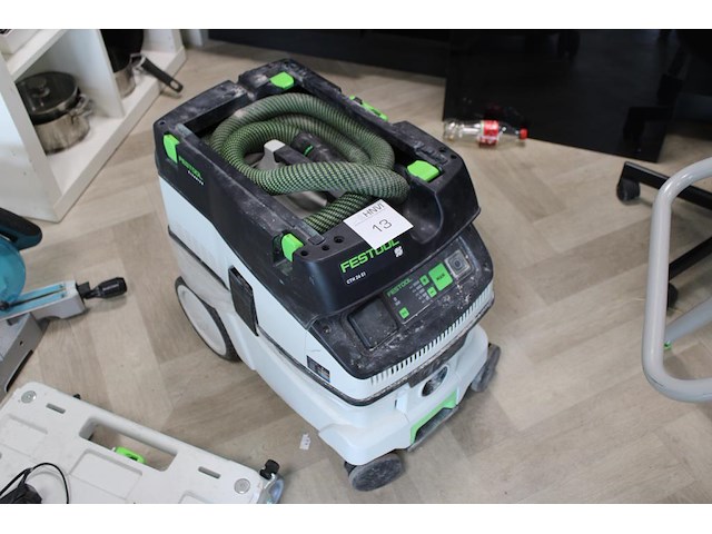Bouwstofzuiger festool cth26 ei. geen steel met zuigmond. let op ! onderdeel van combinatiekavel b017 onderdeel van combinatiekavel combinatiekavel festool gereedschappen kavels b013 t/m b016. zaag-en werktafel met afzuiging. - afbeelding 1 van  4