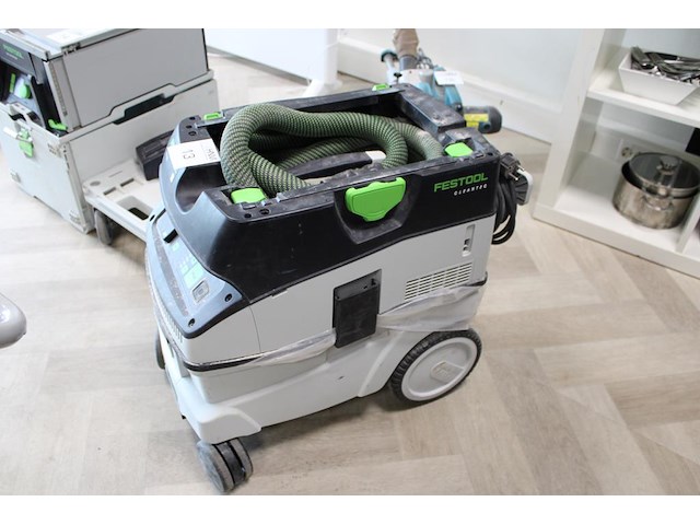 Bouwstofzuiger festool cth26 ei. geen steel met zuigmond. let op ! onderdeel van combinatiekavel b017 onderdeel van combinatiekavel combinatiekavel festool gereedschappen kavels b013 t/m b016. zaag-en werktafel met afzuiging. - afbeelding 2 van  4