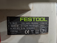 Bouwstofzuiger festool, ctl 26e, bouwjaar 2010 - afbeelding 6 van  6