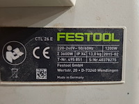 Bouwstofzuiger festool, ctl 26e, bouwjaar 2015 - afbeelding 6 van  7