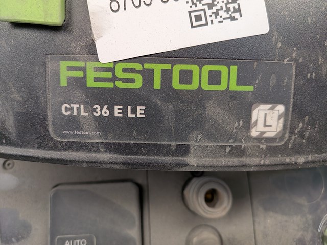 Bouwstofzuiger festool, ctl 36 e le, bouwjaar 2016 - afbeelding 6 van  8