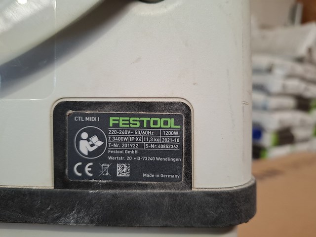 Bouwstofzuiger festool, ctl midi i, bouwjaar 2021 - afbeelding 8 van  10