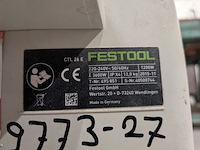 Bouwstofzuiger, festool, ctl26e, 2015 - afbeelding 8 van  11