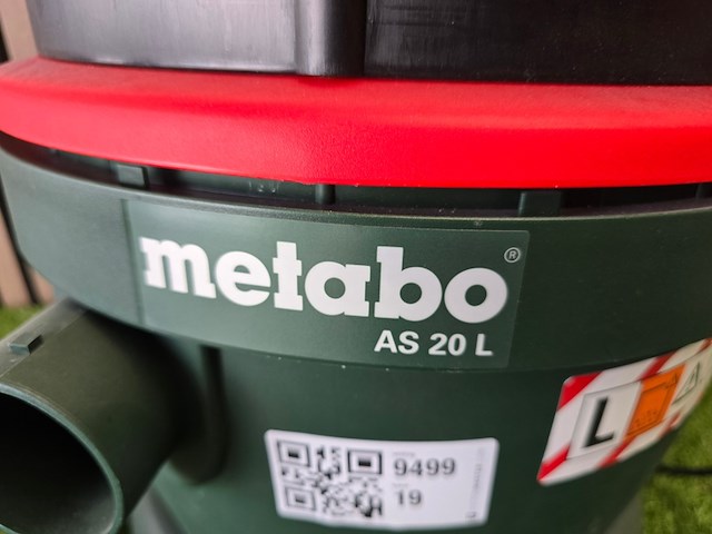 Bouwstofzuiger metabo, as 20 l - afbeelding 2 van  6