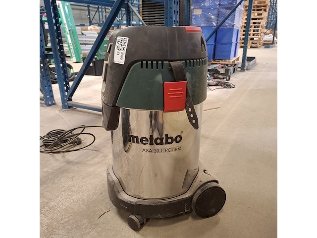Bouwstofzuiger metabo, asa30lpc inox, bouwjaar 2014 - afbeelding 2 van  4