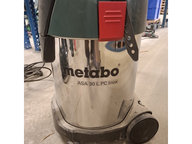 Bouwstofzuiger metabo, asa30lpc inox, bouwjaar 2014 - afbeelding 3 van  4