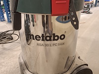 Bouwstofzuiger metabo, asa30lpc inox, bouwjaar 2014 - afbeelding 3 van  4