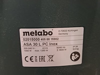 Bouwstofzuiger metabo, asa30lpc inox, bouwjaar 2014 - afbeelding 4 van  4