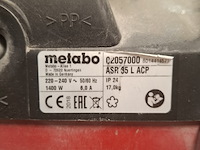 Bouwstofzuiger metabo, asr35acp, bouwjaar 2018 - afbeelding 5 van  6