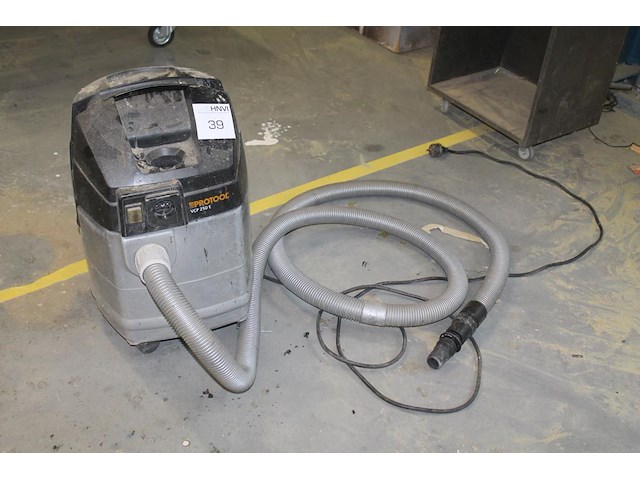 Bouwstofzuiger protool vcp 250 e. let op! stang, zuigmond en twee wielen ontbreken. - afbeelding 1 van  2