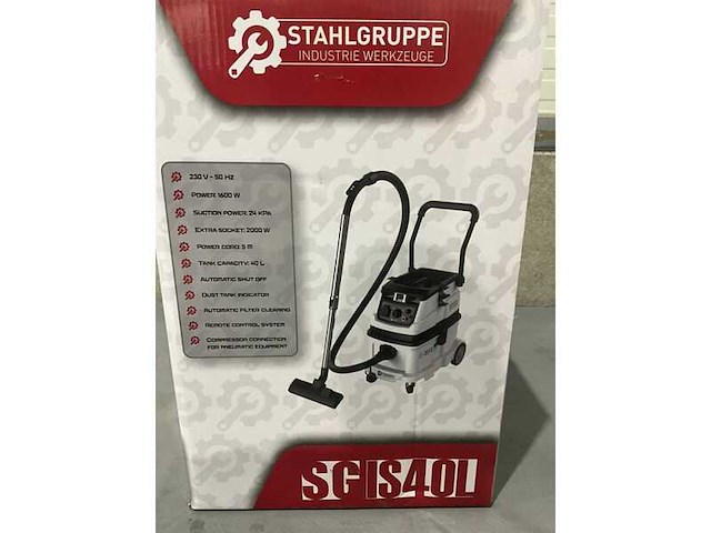 Bouwstofzuiger, stahlgruppe, sgis40l, 2026 - afbeelding 13 van  14