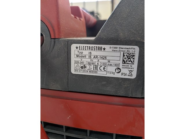 Bouwstofzuiger starmix, is ar-1425, bouwjaar 2024 - afbeelding 8 van  10