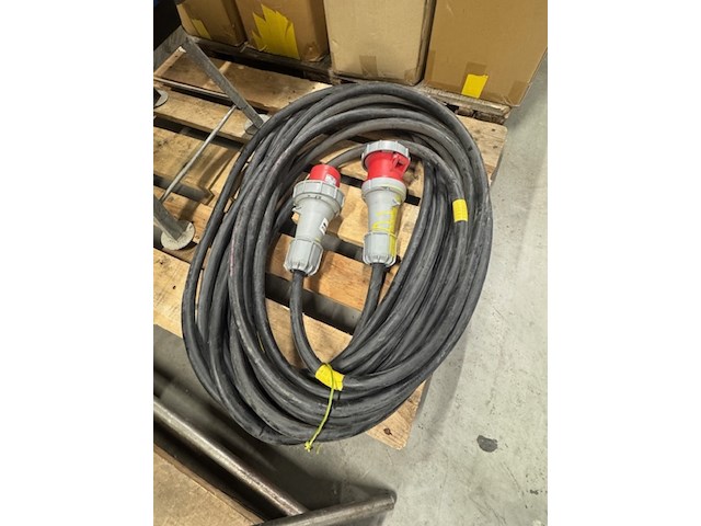 Bouwstroomkast en krachtstroomkabel bos elektro, midi laag, 63a - afbeelding 2 van  5