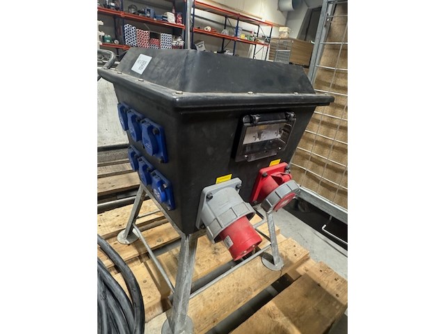 Bouwstroomkast en krachtstroomkabel bos elektro, midi laag, 63a - afbeelding 5 van  5