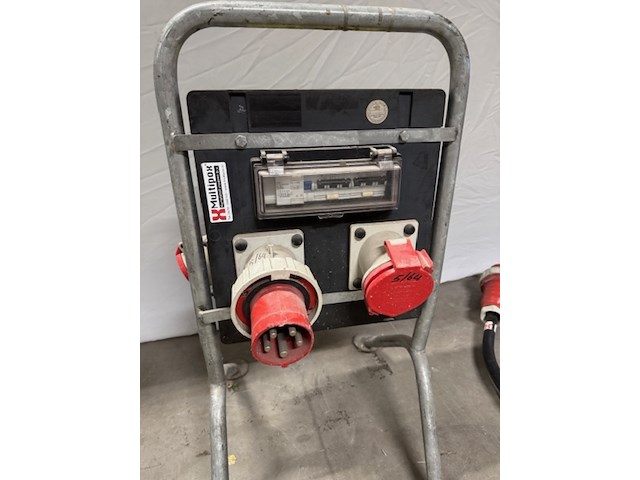 Bouwstroomkast en krachtstroomkabel bos elektro - afbeelding 3 van  5